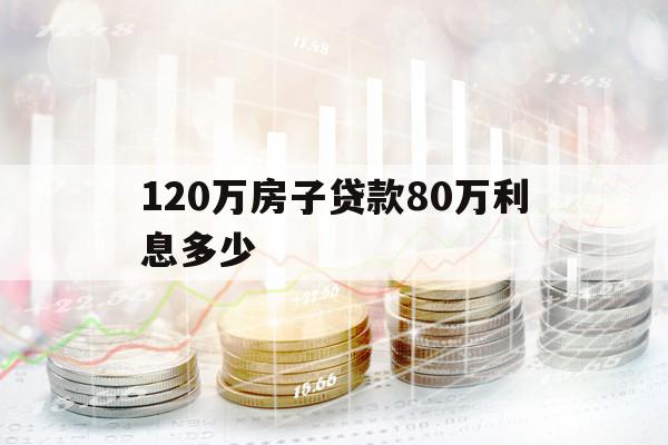 120万房子贷款80万利息多少