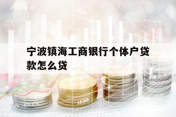 宁波镇海工商银行个体户贷款怎么贷