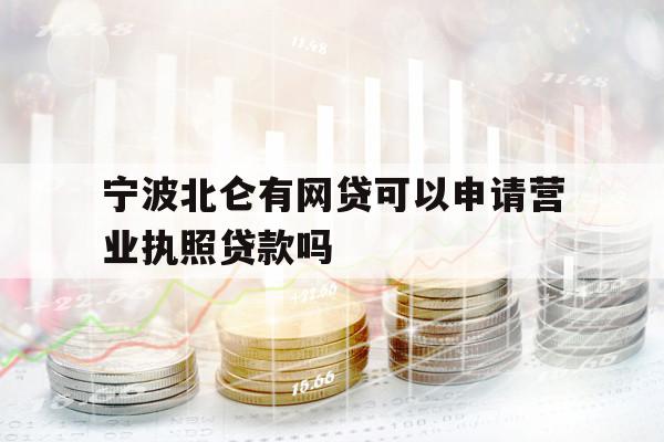 宁波北仑有网贷可以申请营业执照贷款吗