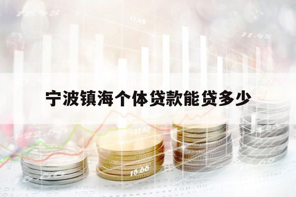 宁波镇海个体贷款能贷多少