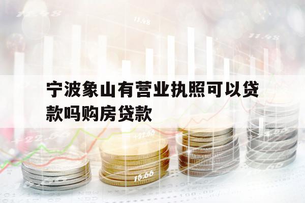 宁波象山有营业执照可以贷款吗购房贷款