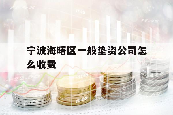宁波海曙区一般垫资公司怎么收费