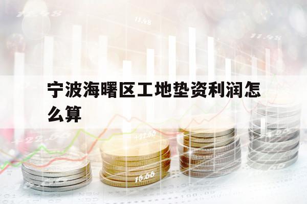 宁波海曙区工地垫资利润怎么算