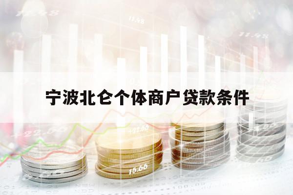 宁波北仑个体商户贷款条件