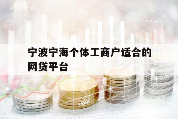 宁波宁海个体工商户适合的网贷平台