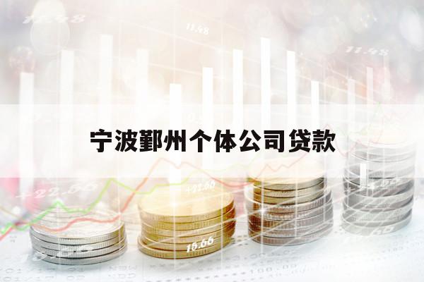 宁波鄞州个体公司贷款