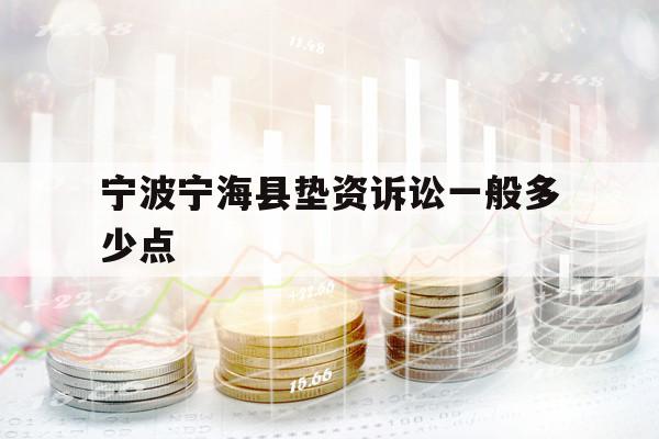 宁波宁海县垫资诉讼一般多少点 宁波宁海县垫资诉讼一般多少点