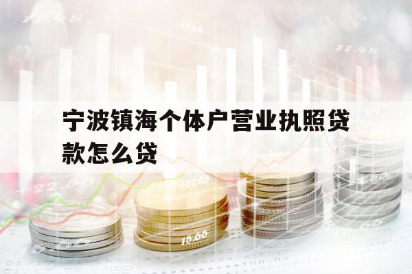 宁波镇海个体户营业执照贷款怎么贷