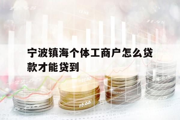 宁波镇海个体工商户怎么贷款才能贷到
